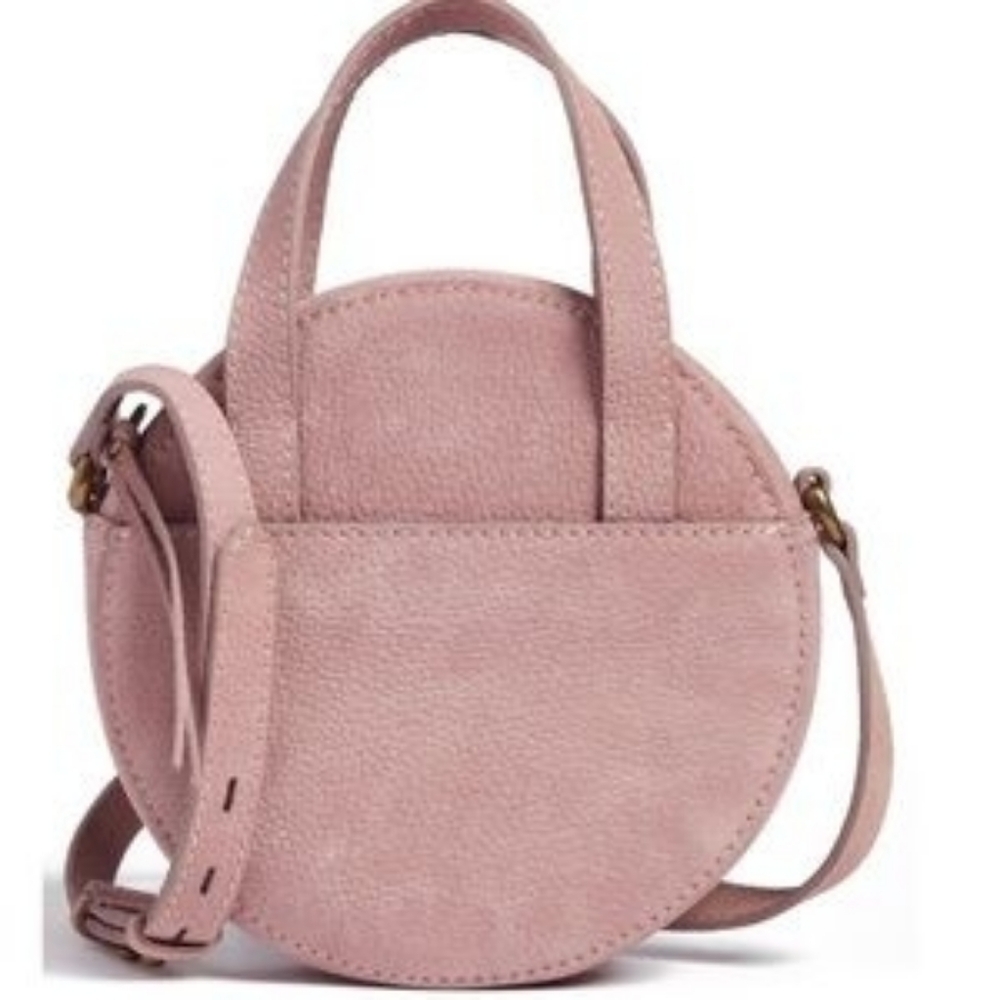 Madewell Dusty Pink Circle Crossbody Bag